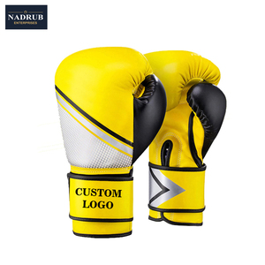 Guantes de Boxeo de Cuero de la Más Alta Calidad con Logotipo Personalizado, Cierre de Gancho y Bucle Unisex para Entrenamiento Rápido, Golpeo y Combate - Product Image 4