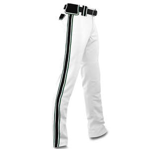 Pantalon de Softball à rayures pour hommes, avec fond en Polyester pour baseball, vente en gros, - Product Image 4