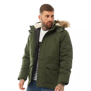 Veste matelassée en nylon et polyester de haute qualité pour hommes avec sweats à capuche Vêtements d'hiver Fermeture à glissière Imperméable et respirant - Product Image 6