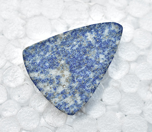 Lapis Lazuli Druzy Cabochon พลอยหลังเบี้ยคุณภาพสูง,สำหรับทำเครื่องประดับอัญมณีแฮนด์เมดรูปทรงตามสั่งหินอัญมณี Lapis Lazuli - Product Image 4