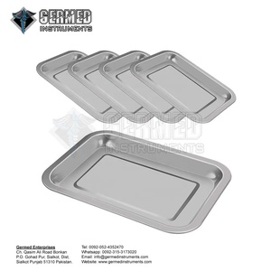 Pack of 4 PCS Hotel <b>Steam</b> Table <b>Pan</b> Full Size With Lid Stainless Steel Anti Jam Table <b>Pan</b> by GERMED ENTERPRISES - Product Image 4