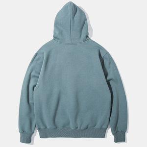Sudaderas con capucha de lana de algodón 100% de calidad Superior, recién llegados, térmicas cálidas personalizadas para hombre para invierno, jersey en blanco sólido - Product Image 2