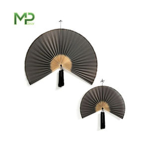 Abanicos de Bambú Personalizados de Alta Calidad con Diseño Art Deco 2024, Decoración MP para Pared, Artículo Decorativo Premium para el Hogar, Venta al Por Mayor - Product Image 3