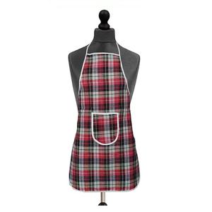 GOTS Certified 100% Organic Cotton 220 GSM Adjustable Straps <b>Waist</b> Pinafore Kitchen <b>Apron</b> Grey Front Packet for Home Cooking - Product Image 3
