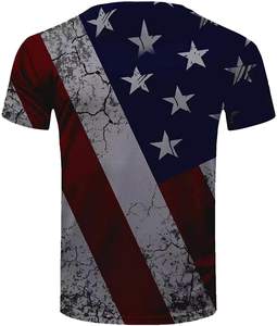 Vente en gros de t-shirt sport pour hommes, impression de logo personnalisé, séchage rapide, méthode d'impression numérique par transfert de chaleur en polyester 100% - Product Image 4