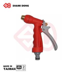 PISTOLA DE PULVERIZACIÓN, boquilla de manguera de jardín, cuerpo de Metal, GN-59623 - Product Image 1