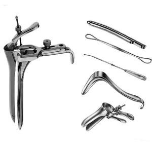 Gyne Surgery Set with Manual Power Source Comprising Stainless Steel Plastic Metal Instruments for Gynecological Procedures - Product Image 1