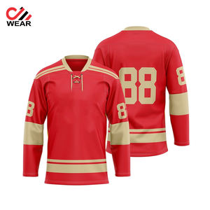 Maillot de hockey sur glace de vente chaude meilleur maillot de hockey sur glace de qualité fabriqué avec le meilleur matériel vêtements de sport maillot de hockey sur glace - Product Image 3