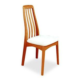 Chaise de salle à manger en bois massif de style mid-century moderne pour cuisine et salle à manger, meubles d'entreprise DC0010, couleur personnalisée - Product Image 4