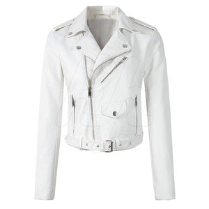 Nouvelle veste en cuir pour femmes à manches longues confortable de haute qualité fabriquée par les produits Huzaifa - Product Image 1