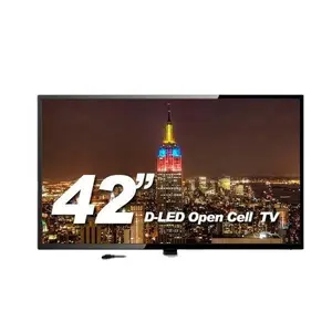 TV Led Pintar Android Full HD 42 Inci 1080P, TV untuk Rumah, Hiburan