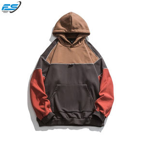 2021 personnalisé Vintage lavage à l'acide unisexe pull à capuche haute qualité coton lourd 320g 400 Gsm sans chaîne sweats à capuche pour hommes hiver - Product Image 2