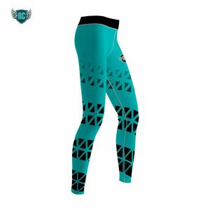 Pantalons de sport unisexes sur mesure, taille plus, qualité supérieure, leggings de fitness, 100% polyester, séchage rapide, meilleur prix - Product Image 3