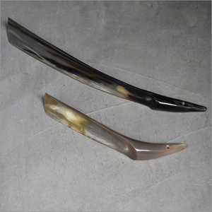 Hot Selling 17-Inch Brass Shoe Horn with Buffalo Horn End Tip Ox Horn Shoe <b>Helper</b> - Product Image 1