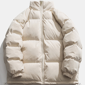 unisex lightweight puffer jacket insulated winter coat stand collar <b>padded</b> thermal outerwear <b>waterproof</b> windproof custom oem man - Product Image 2