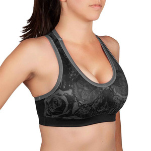 Soutien-gorge de sport de Yoga d'entraînement croisé léger confortable tissu extensible de Fitness à impact élevé soutien-gorge de sport de grande taille pour le sport - Product Image 3