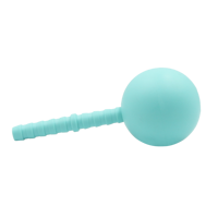 ALLWINWIN PMB15 Ballon de massage en forme d'arachide - 14 cm, 3-en-1, marteau réglable en longueur, double rouleau de lacrosse