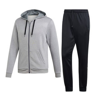 Survêtement de sport pour hommes, en coton polaire GSM, de styliste, avec logo réfléchissant, pour la course et le jogging, pour adultes, 260 — 280-300-320, 340 - Product Image 2