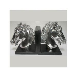 Sujetalibros de elefante niquelado, elegante y moderno, único, personalizado, hecho a mano - Product Image 4