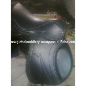 VOULEZ VENDRE GP SALLE EN CUIR selle d'exposition NOIR BRUN EN DOLLAR 35 TAILLE 14 15 16 17 18 - Product Image 5