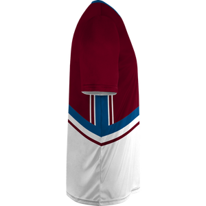 Uniforme de fútbol OEM para hombre, camiseta, conjunto completo de tela de poliéster, 2022 - Product Image 3