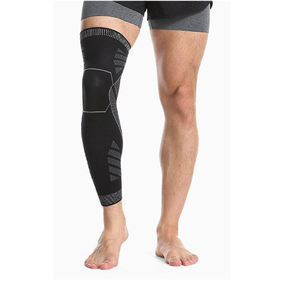 Manchons de genou en nylon épais personnalisés pour hommes pour la musculation - Product Image 3