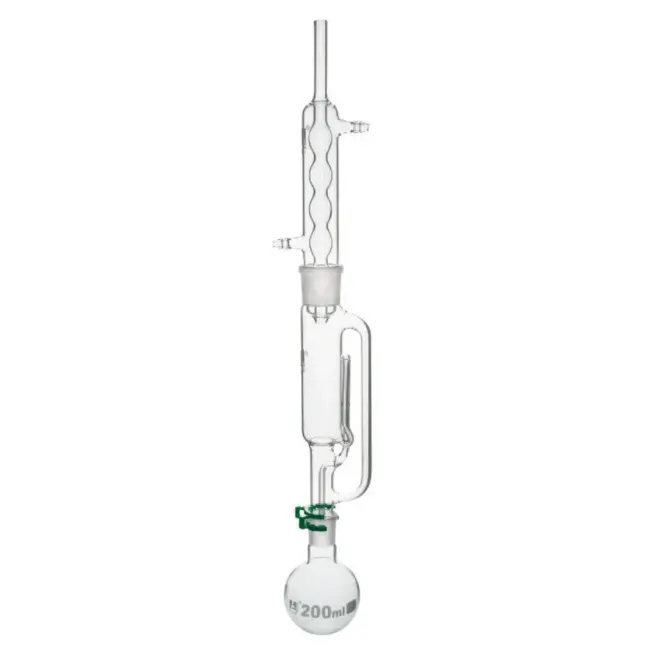 Condensatori di vetro da laboratorio in borosilicato di marca AARK di alta qualità per apparecchi di estrazione Soxhlet per scopi sperimentali