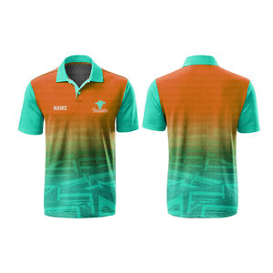 2022 Wholesale Unisex <b>Golf</b> Polo <b>Shirt</b> High Quality Polyester Embroidery Custom Logo Sublimation Printing Men's <b>Long</b> <b>Sleeve</b> - Product Image 4