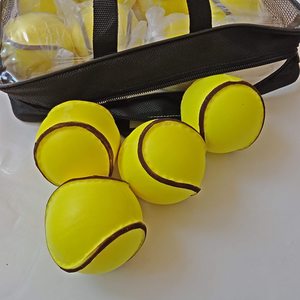 Boule de plein air météo et mur, boule de tir blanche, en plastique moulé en PU - Product Image 3