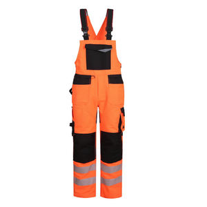 2021 New <b>Hi</b> Visibility Custom Pockets Safety Sleeveless Reflective Bib & <b>Trousers</b>, Overalls Ladies & Girls - Product Image 1