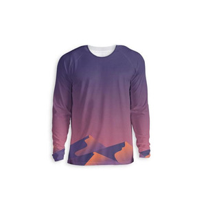 เสื้อสเวตเชิ้ตพิมพ์ลายฟอเรสต์ฟอกสำหรับผู้ชาย คอกลม ทรงปกติ สวมใส่สบายๆ ในฤดูใบไม้ร่วง ผลิตจากโพลีเอสเตอร์ 100% แบบถัก พิมพ์ลายแบบซับลิเมชั่น - Product Image 3