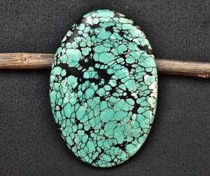 Cabochon tibétain 50 pièces, turquoises naturelles, à forme mixte, qualité AAA, vente en gros - Product Image 5