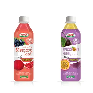 500毫升健康果汁与益生菌良好的果汁记忆丧失nwon果汁瓶免费样品OEM ODM
