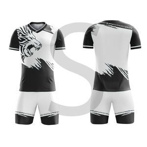 เสื้อฟุตบอลคุณภาพดีสั่งทำพิเศษพร้อมหมายเลขทีม 100% โพลีเอสเตอร์ แห้งเร็ว สำหรับผู้ชาย - Product Image 5