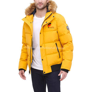 Veste d'hiver chaude pour homme, manteaux rembourrés en Nylon à bulles - Product Image 5