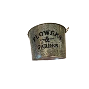 Garden Decor <b>Metal</b> Flower Pots and <b>Planters</b> <b>for</b> Indoor and <b>Outdoor</b> Use - Product Image 6