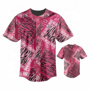 Maillot de Baseball pour hommes, vêtement vierge et uni, uniforme d'équipe de Hip Hop, Hipster à manches courtes, chemises actifs, - Product Image 1