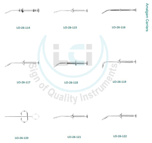 Produits dentaires professionnels en acier inoxydable par Life Care Instr Transporteurs d'amalgames dentaires de différents types et tailles - Product Image 1