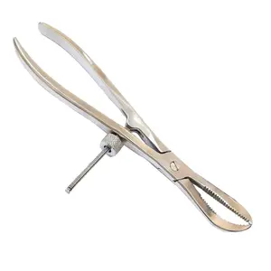 En Stock fórceps ortopédicos de acero inoxidable quirúrgico dental médico de alta calidad Bargo Bone Holding Forceps 9 pulgadas.