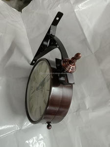 2021 Venta caliente venta al por mayor de diseño único reloj de metal Reloj de pared - Product Image 2