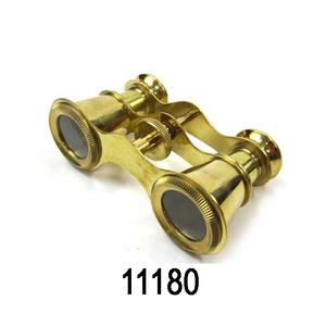 Binoculaire de chasse en laiton fait à la main avec poignée en nacre, télescope en laiton brillant poli - Product Image 6