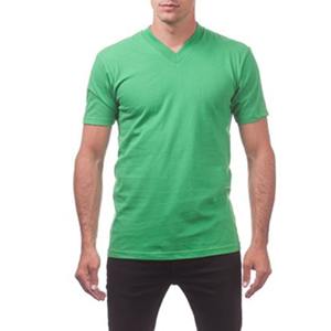 Mens Solid Color Side Snap Button Design Loose Cotton Short Sleeve T-Shirts - Product Image 1