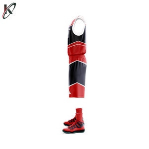 Maillot et shorts de basket-ball pour hommes, logo personnalisable, bon marché, sublimation, pour jeunes, pièces - Product Image 2