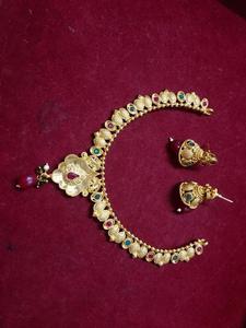 ชุดเครื่องประดับแฟชั่นจากผู้ผลิตอินเดียสำหรับผู้หญิงแอฟริกัน สวมใส่ในงานแต่งงานและงานปาร์ตี้ - Product Image 6