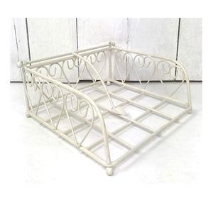 Ensemble de 2 porte-serviettes carrés de la plus haute qualité en fer, porte-serviettes en tissu provenant du fabricant en Inde - Product Image 4