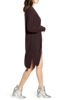 Cardigan ouvert brodé en dentelle et sequins, grande taille, décontracté, pour l'hiver, en polyester épais, coupe longue et ample