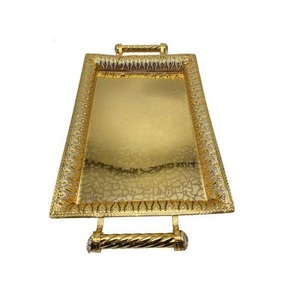 ชุดถาดเสิร์ฟโลหะทำมือขายดีที่สุด - ปรับแต่งขนาดและรูปทรงได้ รับทำโลโก้ของลูกค้า ดีไซน์ใหม่ - Product Image 1