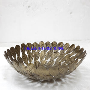 Cuenco decorativo Chapado en plata, metal de aluminio, nuevo diseño caliente, respetuoso con el medio ambiente, diseño moderno, cuenco para servir comida - Product Image 4
