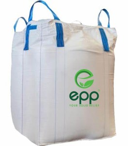 Vietnam 1 1,5 2 Ton Jumbo Bag Agregado a prueba de polvo 100% PP Sacos tejidos U-Panel tipo B FIBC para cemento Bolsas de contenedores grandes para - Product Image 3