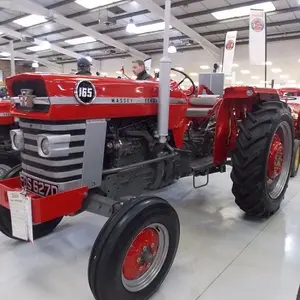 Masker Traktor Pertanian, Massey Ferguson MF 165 Yang Cukup Digunakan 85HP